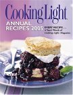 Cooking Light Annual Recipes 2005 used book depot