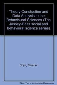 Theory Construction and Data Analysis in the Behavioral Sciences used book depot