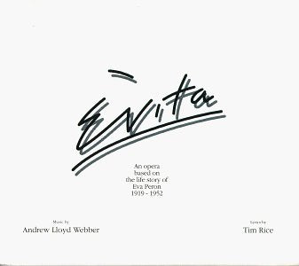 Evita: An Opera Based On the Life Story of Eva Peron 1919-1952 used book depot