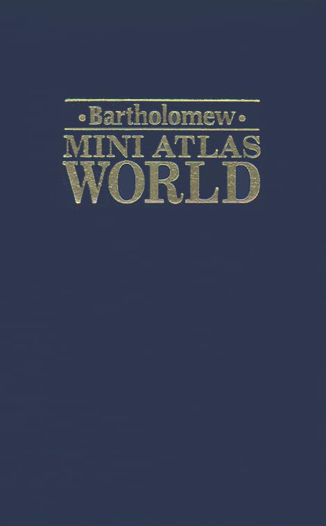 Bartholomew Mini Atlas World used book depot