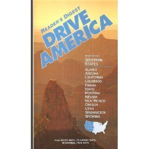 Drive America: Road Atlas Western States (also includes Alaska and Hawaii) with 32 City Maps, 15 Airport Maps, 14 National Park Maps used book depot