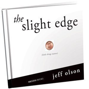 The Slight Edge Gift Jeff Olson (2009) Hardcover used book depot