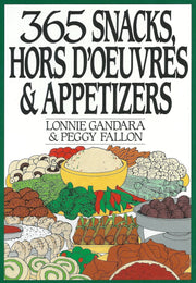 365 Snacks, Hors D'Oeuvres, and Appetizers used book depot