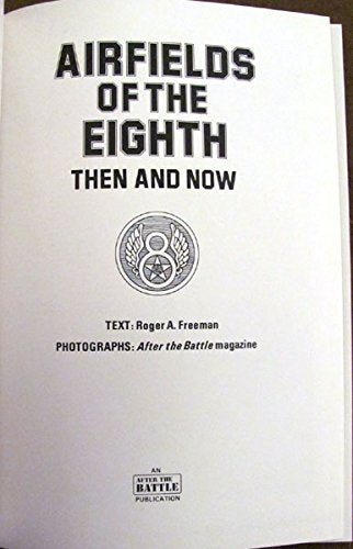 Airfields of the Eighth (Then And Now) used book depot