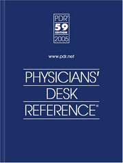Physicians Desk Reference 2005 used book depot