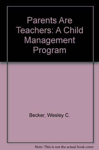 Child Management: A Program for Parents and Teachers used book depot