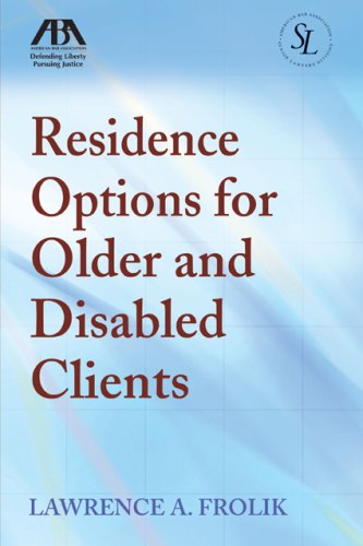 Residence Options for Older and Disabled Clients used book depot