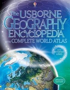 Usborne Geography Encyclopedia with Complete World Atlas IL used book depot