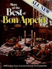 More of the Best of Bon Appetit: ALL NEW Second Collection used book depot