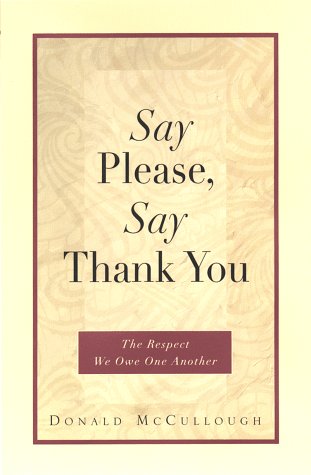 Say Please, Say Thank You used book depot