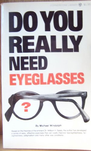Do You Really Need Eyeglasses? used book depot