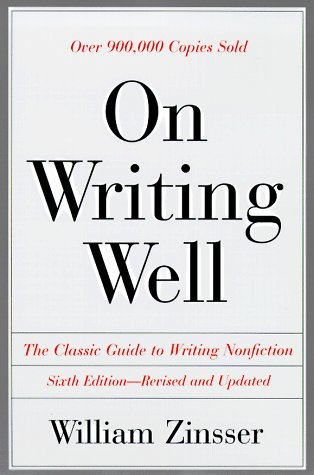 On Writing Well: The Classic Guide to Writing Nonfiction used book depot