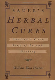 Sauer's Herbal Cures used book depot