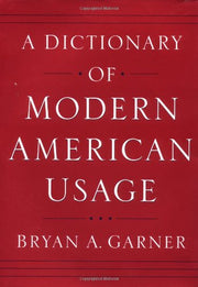 A Dictionary of Modern American Usage used book depot