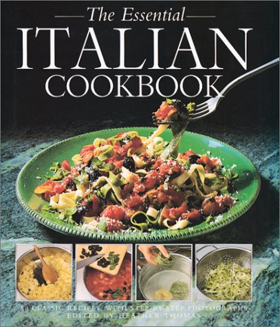 The Essential Italian Cookbook: 50 Classic Recipes, With Step-By-Step Photographs used book depot