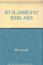 The Bill James Baseball Abstract 1987 used book depot