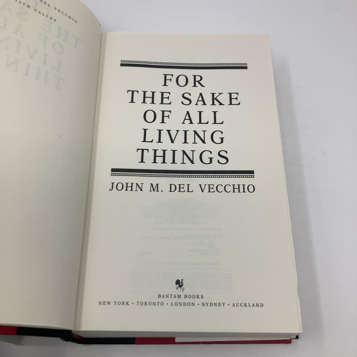 For the Sake of All Living Things used book depot