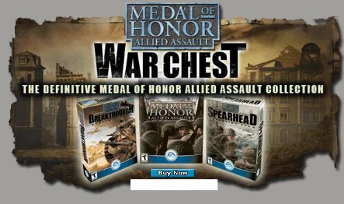 Medal of Honor Allied Assault War Chest - PC used book depot