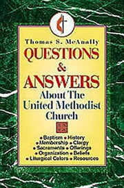 Questions and Answers About the United Methodist Church used book depot