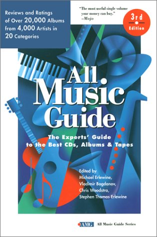 All Music Guide: The Experts' Guide to the Best CD's, Albums & Tapes (All Music Guide Series) used book depot