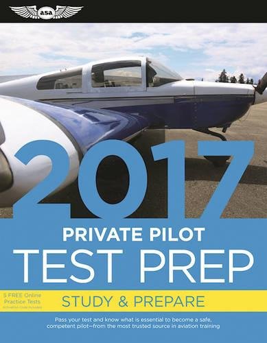 Private Pilot Test Prep 2017: Study & Prepare: Pass your test and know what is essential to become a safe, competent pilot from the most trusted source in aviation training (Test Prep series) used book depot