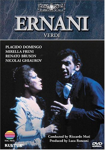 Verdi - Ernani / Domingo, Freni, Bruson, Ghiaurov, Muti, La Scala Opera used book depot