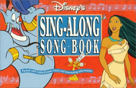 The DISNEY SING-ALONG SONGBOOK, THE: Disney Sing Along Book used book depot