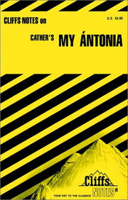 CliffsNotes My Ántonia used book depot