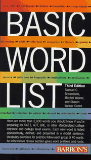 Basic Word List used book depot
