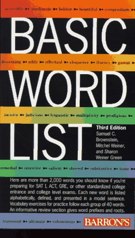 Basic Word List used book depot