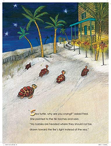 Fred Visits the Emerald Coast used book depot