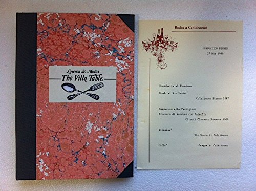 The Villa Table: 300 Classic Italian Recipes used book depot