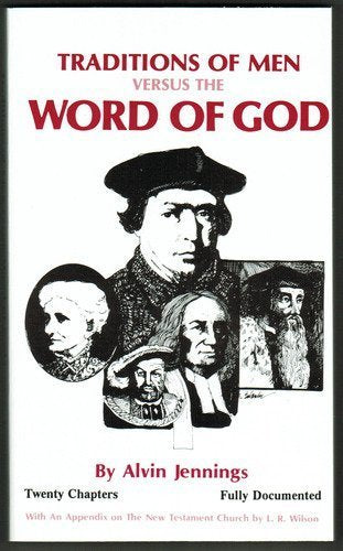 Traditions of Men Versus the Word of God used book depot
