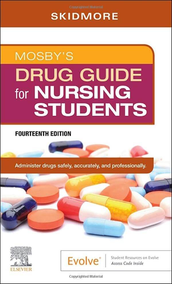 Mosby's Drug Guide for Nursing Students used book depot