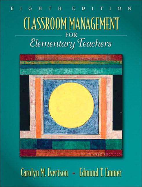 Classroom Management for Elementary Teachers (8th Edition) used book depot
