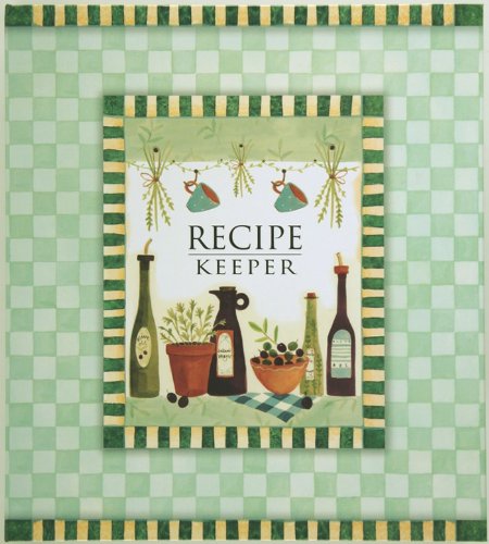 Deluxe Recipe Binder Herbs and Vinegar used book depot