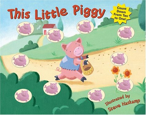 This Little Piggy Board Book - Early Learning Counting Book for Toddlers Series, Numbers 1 to10 used book depot
