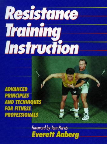 Resistance Training Instruction used book depot
