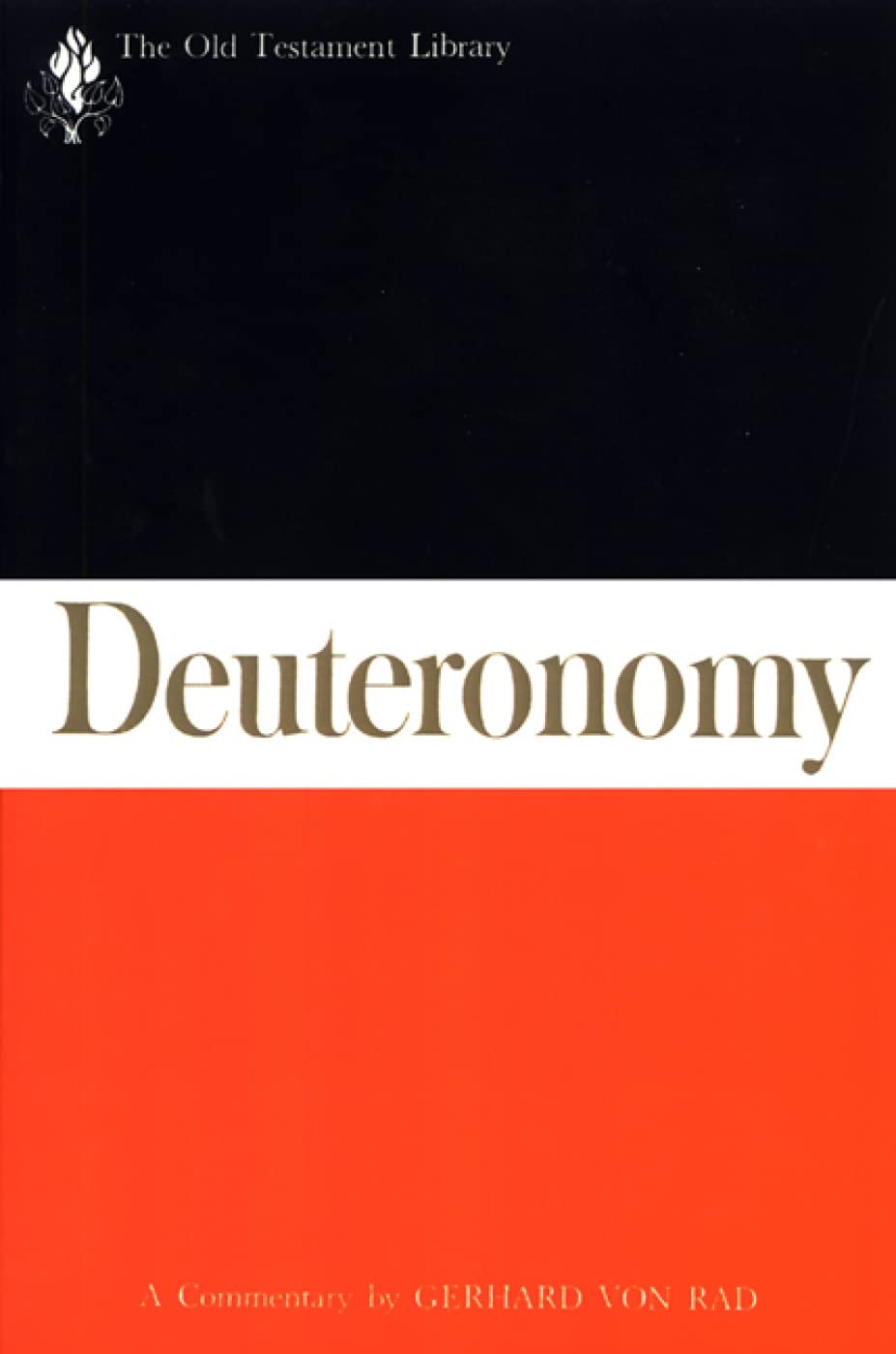 Deuteronomy: A commentary (The Old Testament Library) used book depot
