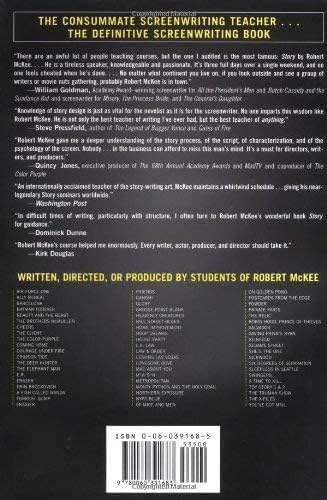 Story: Substance, Structure, Style and the Principles of Screenwriting used book depot