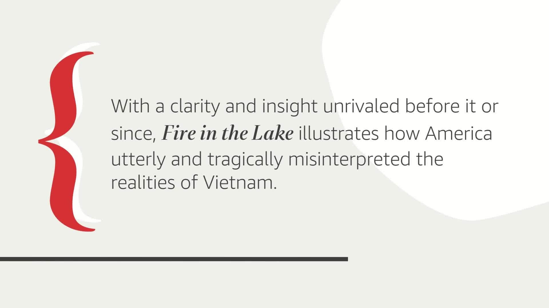 Fire in the Lake: The Vietnamese and the Americans in Vietnam used book depot