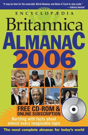 Encyclopaedia Britannica Almanac 2006 used book depot