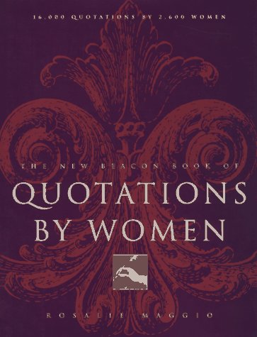 The New Beacon Book of Quotations by Women used book depot