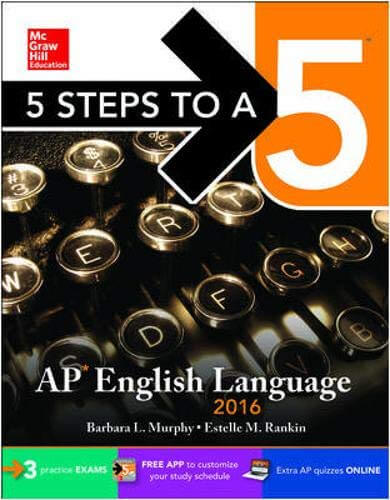 5 Steps to a 5 AP English Language 2016 (5 Steps to a 5 on the Advanced Placement Examinations Series) used book depot