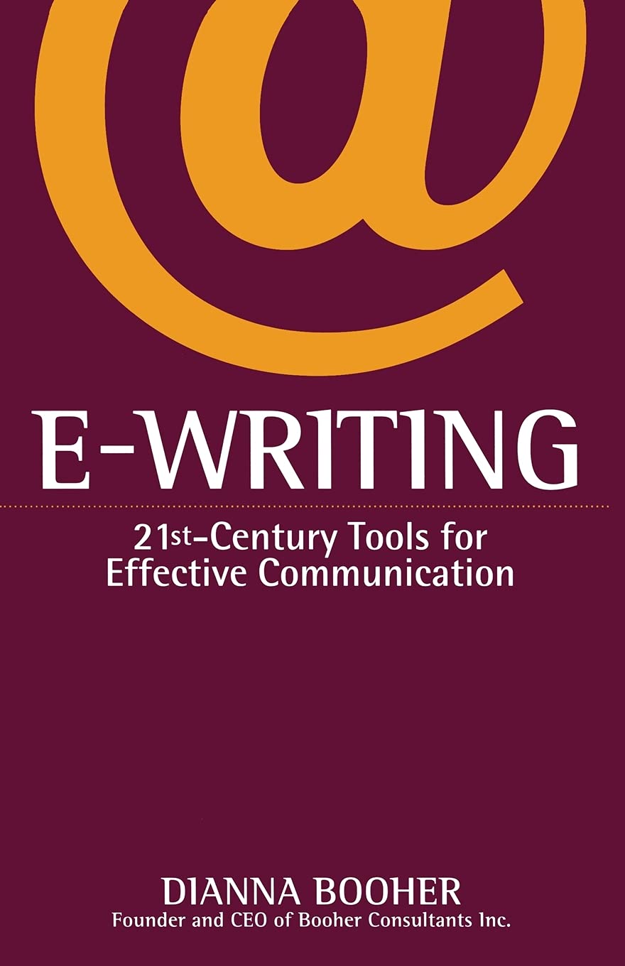 E-Writing: 21st-Century Tools for Effective Communication used book depot