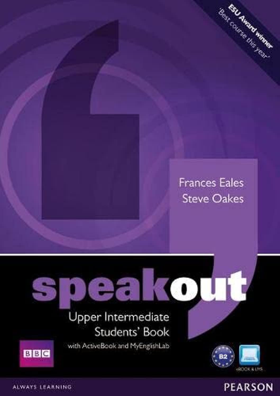 Speakout Upper Intermediate Students' Book with DVD/Active Book and MyLab Pack used book depot
