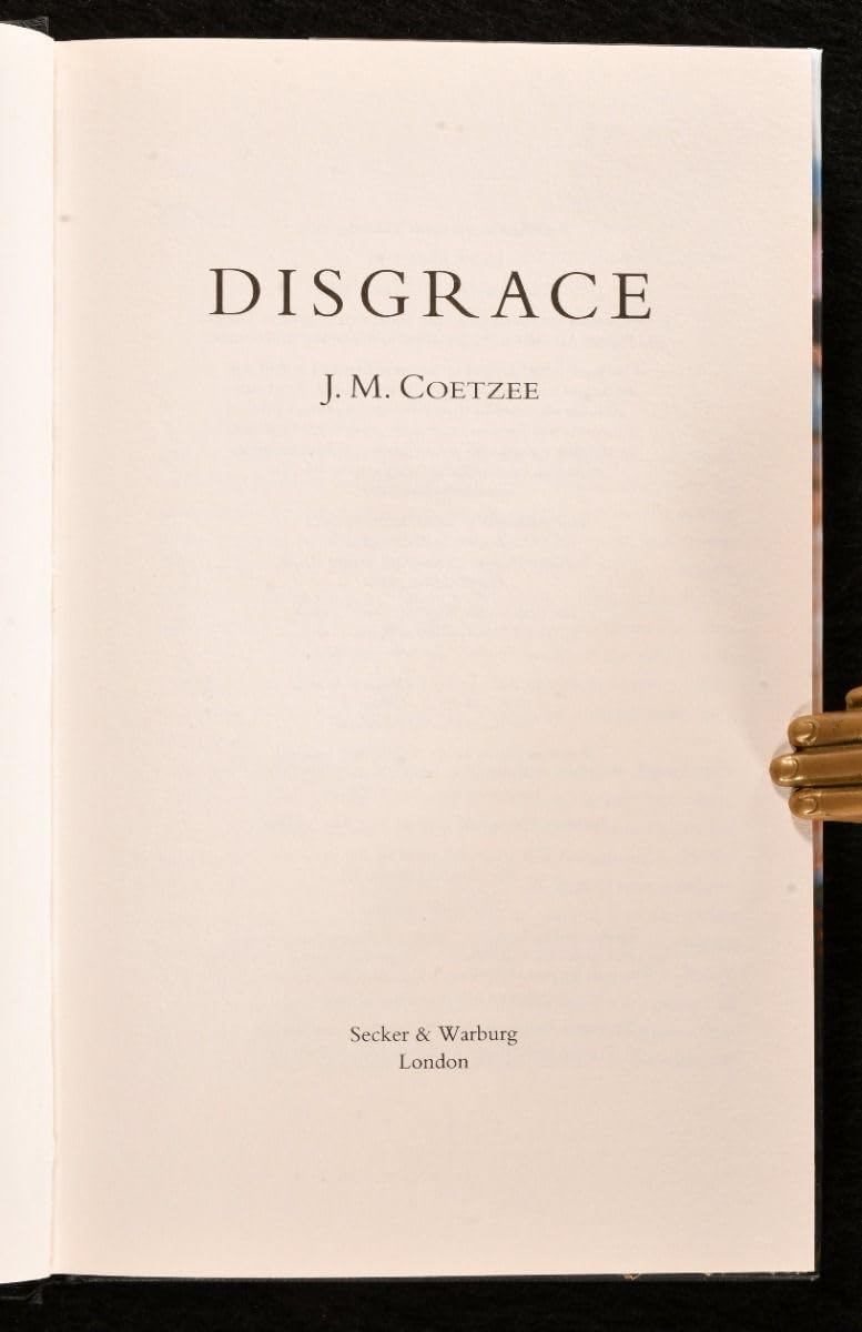 Disgrace used book depot