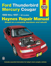 Ford Thunderbird & Mercury Cougar Automotive Repair Manual: Models Covered : All Ford Thunderbird and Mercury Cougar Models 1989 Through 1996 (Haynes Auto Repair Manuals) used book depot