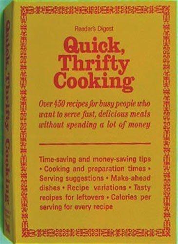 Quick, Thrifty Cooking used book depot