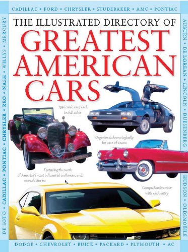 The Illustrated Directory of Greatest American Cars used book depot